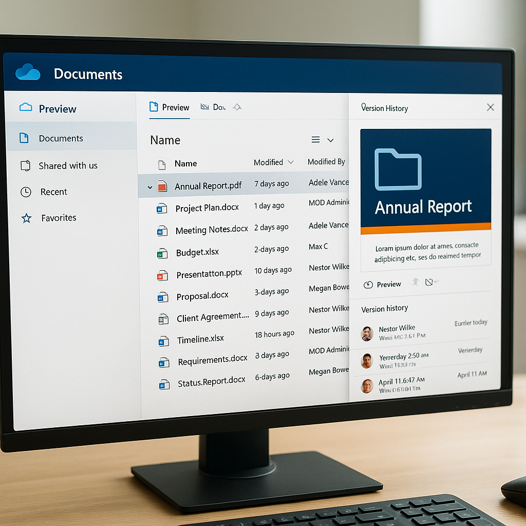 Integrations & Extensibility — SharePoint and OneDrive integration